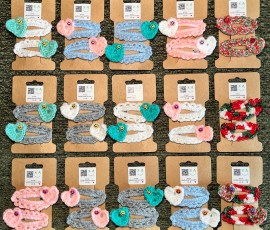 Crochet Hair Clips