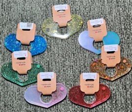 Resin Book Page Holders