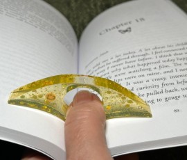 Resin Book Page Holder