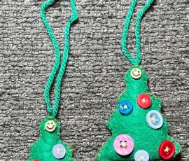 Felt Christmas Tree Decorations