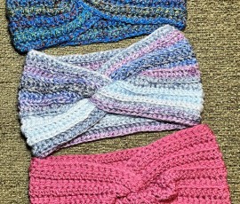 Crochet Twisted Headbands