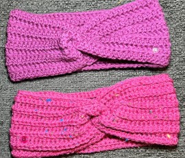 Crochet Twisted Headband