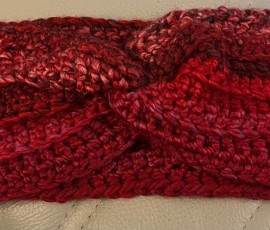 Crochet Twisted Headband