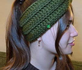Crochet Twisted Headband