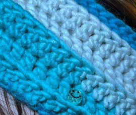 Crochet Twisted Headband