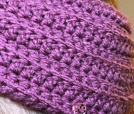 Crochet Twisted Headband