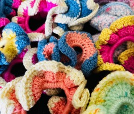Summer scrunchies